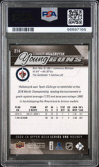 2015 Upper Deck Connor Hellebuyck #214 PSA 10