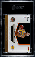 2019 Panini Chronicles Kareem Abdul-Jabbar #HF-KAJ Playoff Hall Of Fame Autograph Blue SGC 9 Auto 10