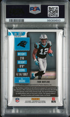 2018 Panini Contenders Optic DJ Moore #107 Autograph Red PSA 9