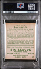 1933 Goudey Dan Howley #175 PSA 5