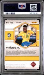 2021-2022 Panini Mosaic FIFA Road To World Cup Vinicius JR. #163 Genesis PSA 10
