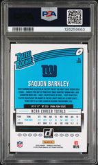 2018 Panini Donruss Saquon Barkley #306 PSA 10