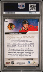 2023 Upper Deck Connor Bedard #451 Outburst PSA 9