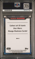 2023 Topps Chrome Star Wars Manga Madness Mllnm. Falcon Emperor #MM13 PSA 10