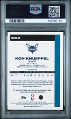 2025 Topps Silver Pack 1980-81 Topps Chrome Basketball Rookie Autographs Kon Knueppel #KK PSA 10