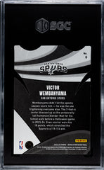 2023 Panini Revolution Victor Wembanyama #6 Liftoff! SGC 9.5