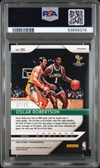 2018 Panini Prizm Oscar Robertson #125 Purple Pulsar PSA 9