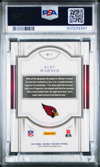 2023 Panini National Treasures Kurt Warner #1 Stars And Stripes 13/13 PSA 8