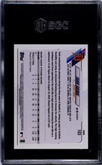 2021 Topps Chrome Tarik Skubal #103 Prism Refractor SGC 9