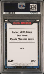 2023 Topps Chrome Star Wars Manga Madness Mllnm. Falcon Emperor #MM13 PSA 10