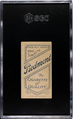 1910 Piedmont Cigarettes (T206) Roger Bresnahan With Bat SGC 2
