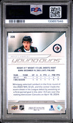 2024 Upper Deck Brad Lambert #228 PSA 10