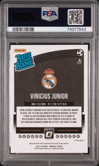 2018 Panini Donruss Vinicius Junior #177 Optic Holo PSA 9
