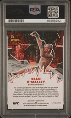 2023 Panini Donruss Optic UFC My House Sean O'malley #23 Blue PSA 9