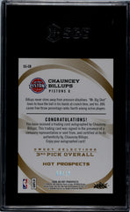 2008 Fleer Hot Prospects Chauncey Billups #SS-CB Sweet Selections Autograph SGC 9.5
