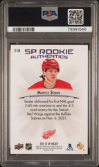 2021 SP Moritz Seider #118 Purple PSA 10