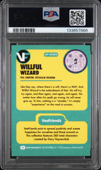 2023 Zerocool Veefriends Wizard Pack Willful Wizard #WWH PSA 8