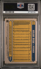 2022 Topps Silver Pack 1987 Chrome Promo Nolan Ryan #T87C25 Update Purple Refractor PSA 9