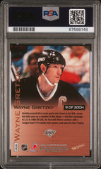 2012 Fleer Retro Metal Universe Championship Hardware Wayne Gretzky #9 Unv. Champ. Hardware PSA 10