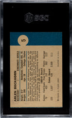 1961 Fleer Arlen Bockhorn #5 SGC 3