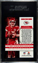 2018 Panini Honors Patrick Mahomes II #13 Orange SGC 9.5