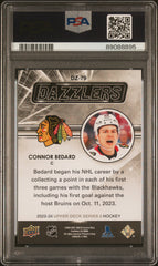 2023 Upper Deck Dazzlers Connor Bedard #DZ79 PSA 10