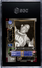 2011 Fleer Retro Dennis Rodman #PM-12 Precious Metal Gems Red SGC 9