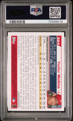 2004 Topps Yadier Molina #324 PSA 8