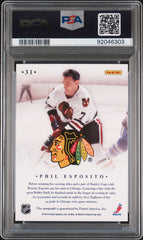 2011 Panini Elite Elite Signings Phil Esposito #31 PSA 10