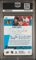 2019 Upper Deck Kirby Dach #451 PSA 9