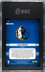 2020 Donruss Optic Luka Doncic #1 Elite Dominators Blue Prizm SGC 9.5