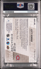 2019 Upper Deck Trilogy Hall Of Fame Signature Pucks Scotty Bowman #HOFISB SIG. Pucks TM. Logo PSA 8
