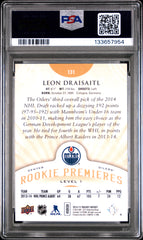 2014 Upper Deck Trilogy Leon Draisaitl #131 287/799 PSA 10