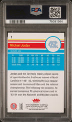 2012 Fleer Retro Michael Jordan #1 PSA 9