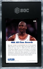 1992 Skybox Usa Michael Jordan #45 SGC 9.5