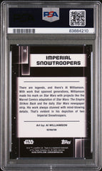 2021 Topps Chrome Star Wars Galaxy Imprl. Snwtrprs. #15 PSA 10
