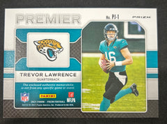2021 Panini Prizm Premier Trevor Lawrence #PJ-1 RC Patch