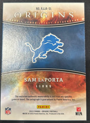 2023 Panini Origins Football Sam LaPorta #RJJA-SL RC Jersey Relic