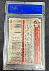 1957 Topps Roy Campanella #210 PSA 8