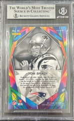 2017 Panini Prizm Tom Brady #10 BGS 9