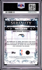 2025 Topps Chrome Serenity Paolo Banchero Serenity-yellow Refractor PSA 10 POP1