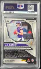 2024 Panini Prizm JJ Mccarthy #400 Green Scope PSA 10