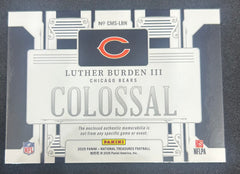 2026 Panini National Treasures Colossal Luther Burden III #CMS-LBN RC 20/25 Memorabilia