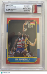 1986 Fleer Dan Roundfield #95 BGS 0