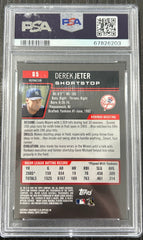 2006 Bowman Chrome Derek Jeter #65 Refractor PSA 9