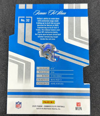 2025 Panini Donruss Elite Football Isaac TeSlaa #32 Status RC 4/7