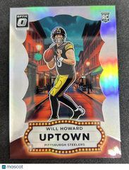 2025 Panini Donruss Optic Prizm Uptown Will Howard #25 RC