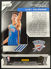 2023 2022-23 Panini Chronicles XR Chet Holmgren #287 Holo