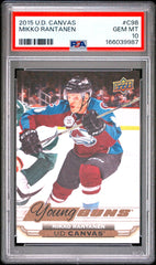 2015 Upper Deck Canvas Mikko Rantanen PSA 10 #C98