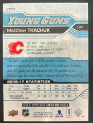 2016-17 Upper Deck Young Guns Matthew Tkachuk #231